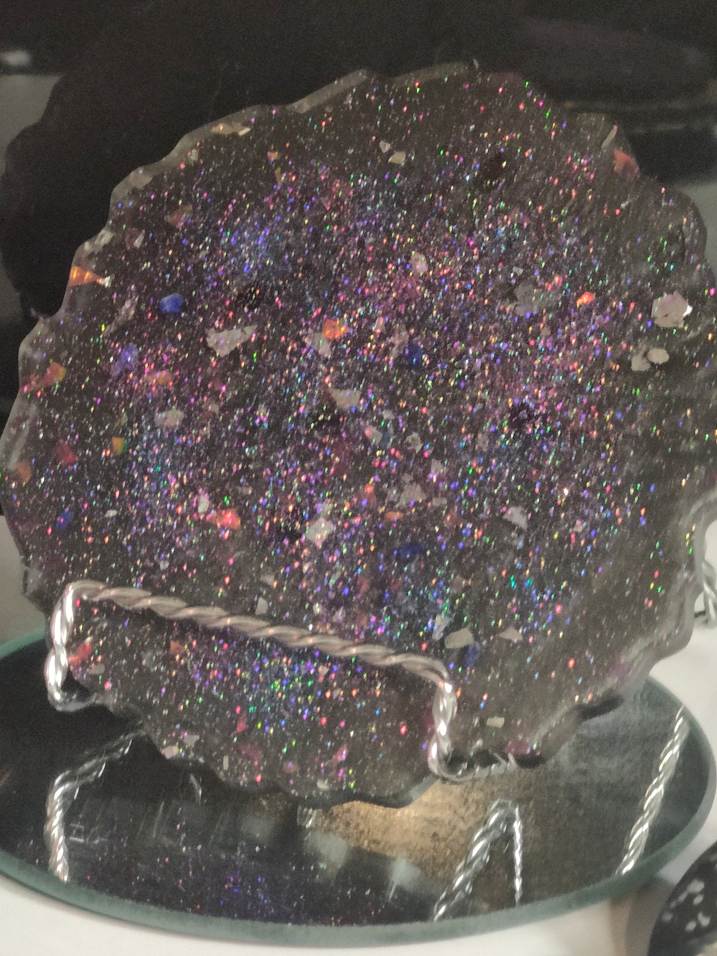 Nebula Candle Coasters