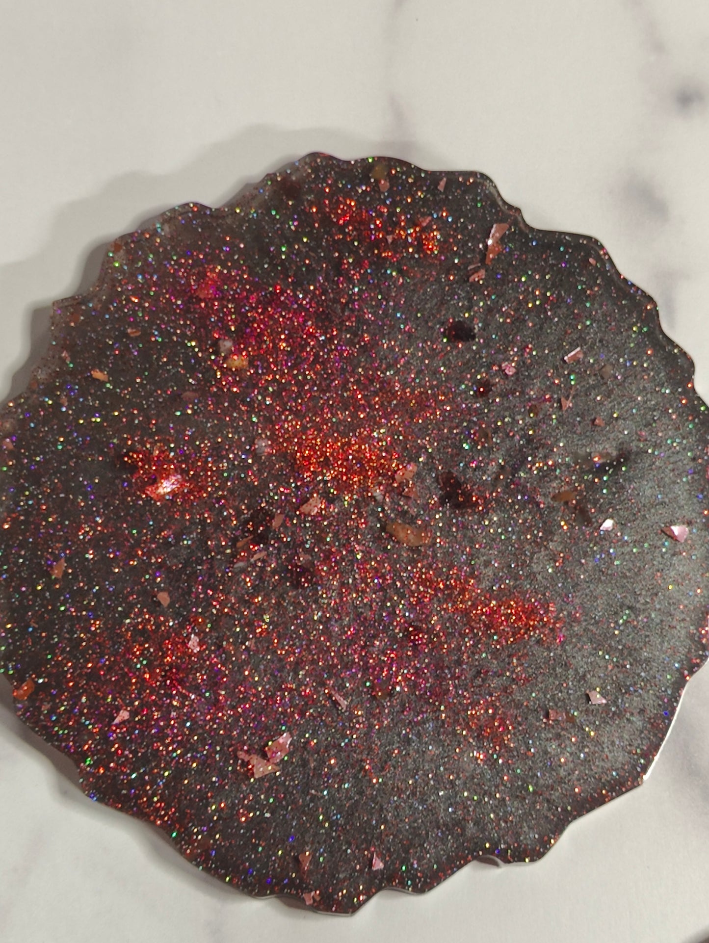 Nebula Candle Coasters