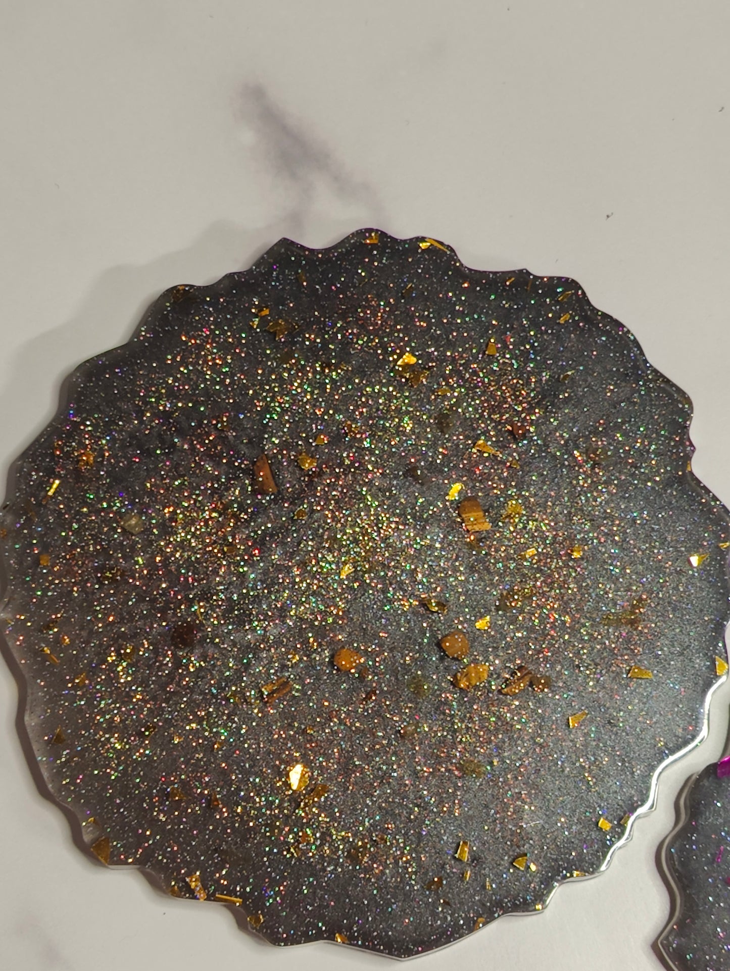 Nebula Candle Coasters